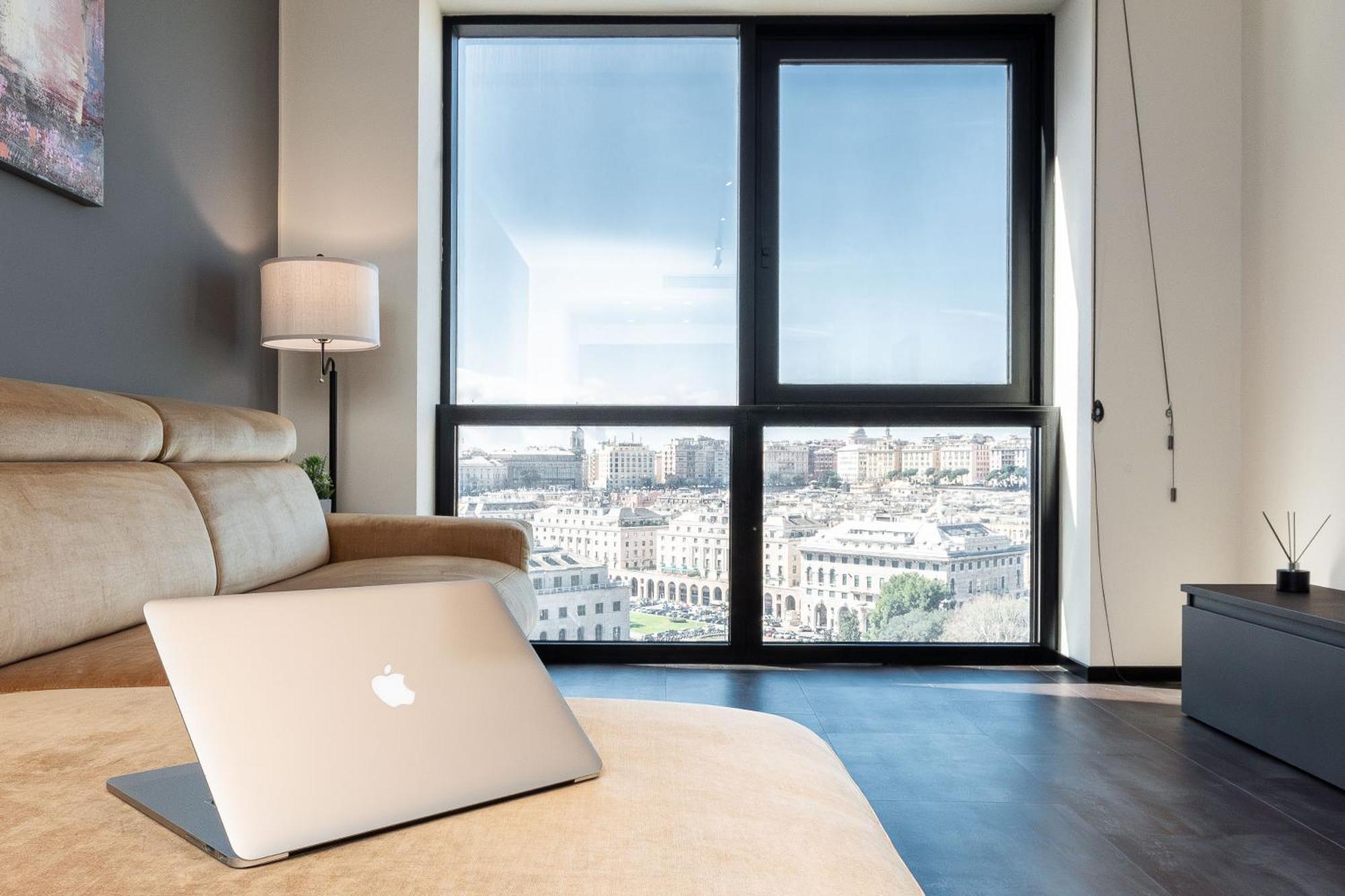 Free Parking In Luxury Suite With City View - Steps To Brignole Train Station Genova Eksteriør bilde