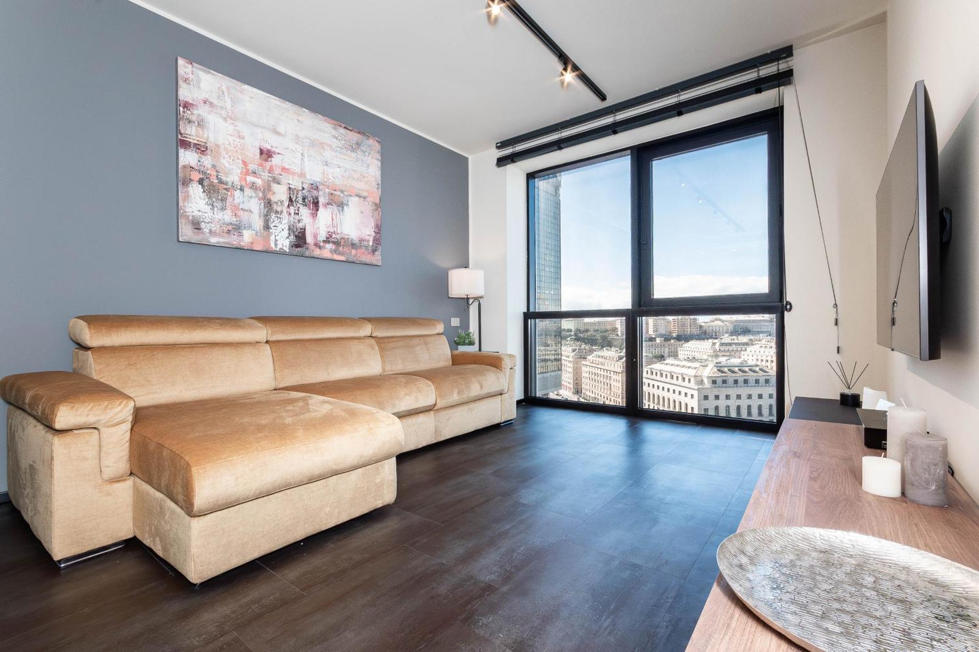 Free Parking In Luxury Suite With City View - Steps To Brignole Train Station Genova Eksteriør bilde